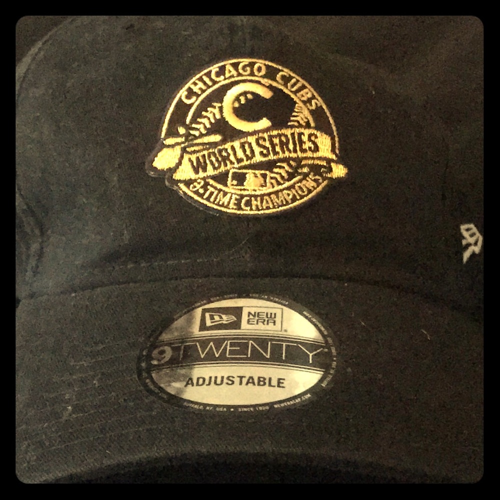 Chicago Cubs World Series champions hat